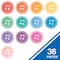 Carson Dellosa® Education Crafty & Cool Buttons Cutouts, 6 Packs of 36